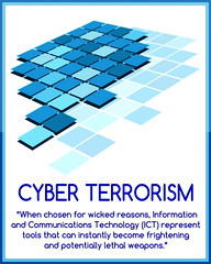Anglų lietuvių žodynas. Žodis cyber-terrorism reiškia kibernetinio terorizmo lietuviškai.