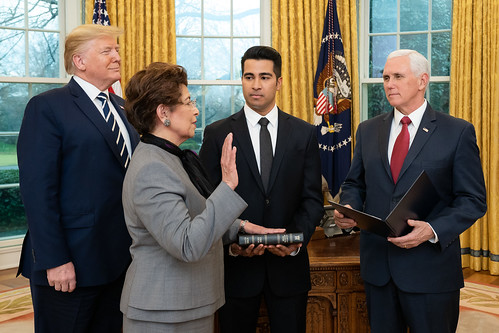Ceremonial Swearing-in of Jovita Carranz by The White House, on Flickr