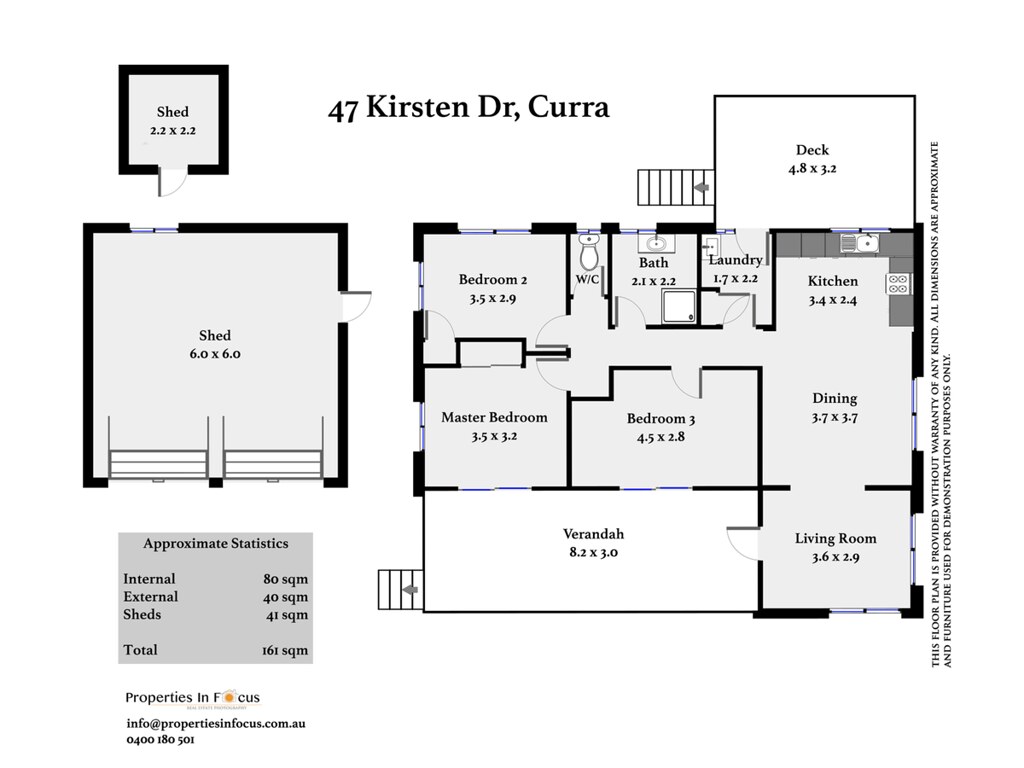 47 Kirsten Dr, Curra QLD 4570 floorplan
