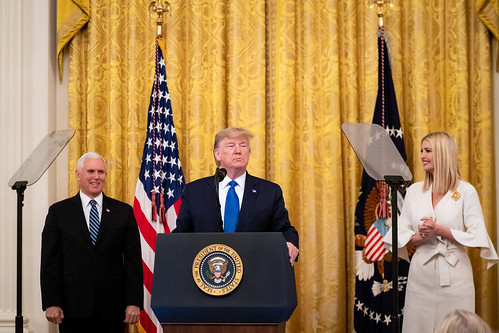 President Trump at the White House Summi by The White House, on Flickr