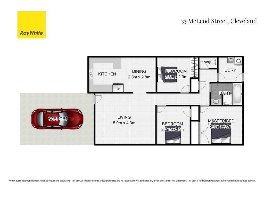 33 McLeod Street, Cleveland QLD 4163 floorplan
