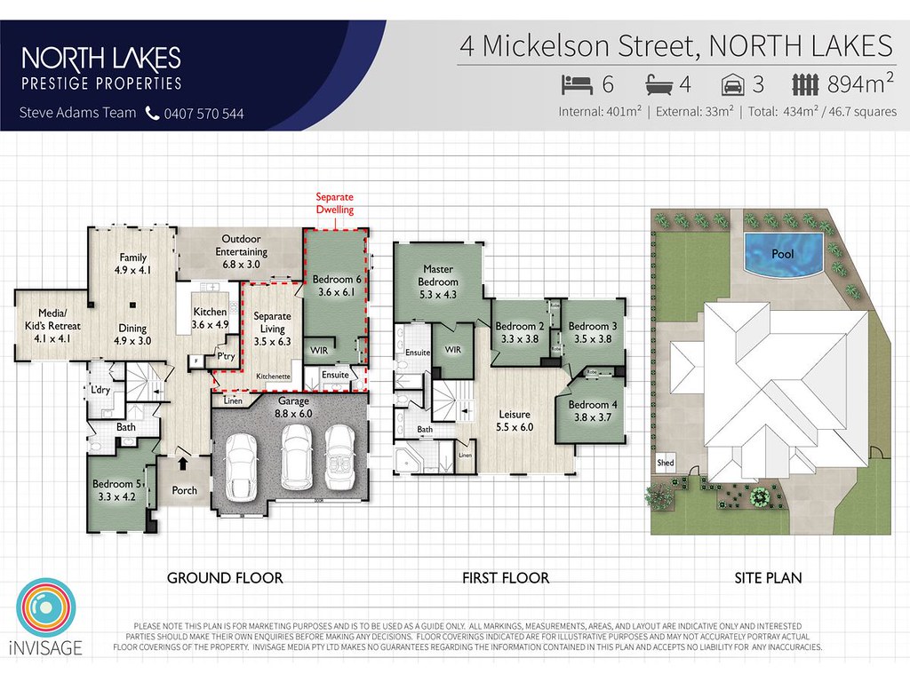 4 Mickelson Street, North Lakes QLD 4509 floorplan