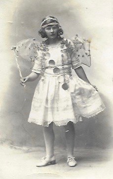 Child dressed as a fairy