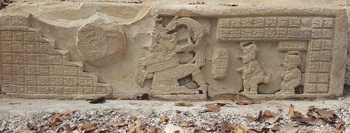 Panel of Hieroglyphic Stair 2 ... (Photo by JC PLE)