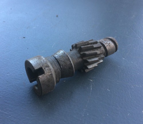 111105231 Pinion - Distributor drive • <a style="font-size:0.8em;" href="http://www.flickr.com/photos/33170035@N02/49553355818/" target="_blank">View on Flickr</a>