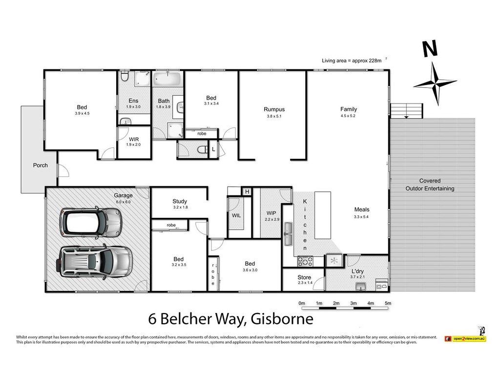 6 Belcher Way, Gisborne VIC 3437 floorplan