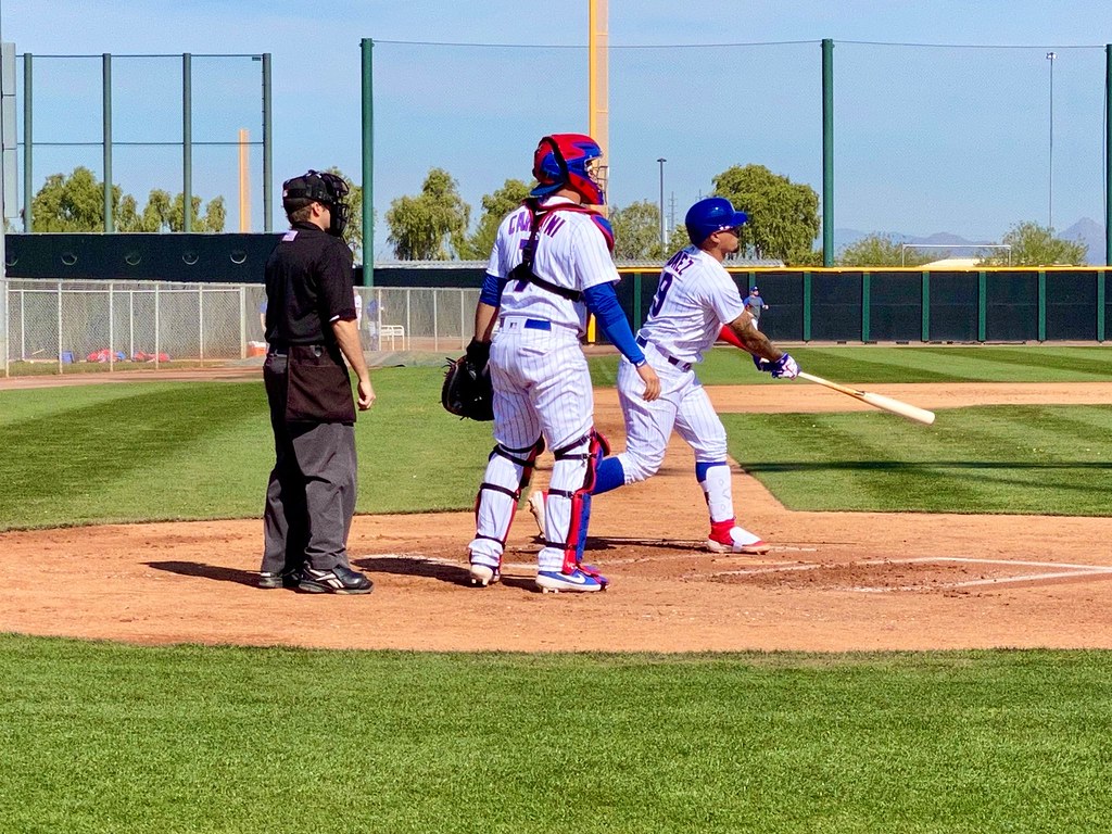 Bears Baseball Photo of chicago and cubs and springtraining and Javy Baez