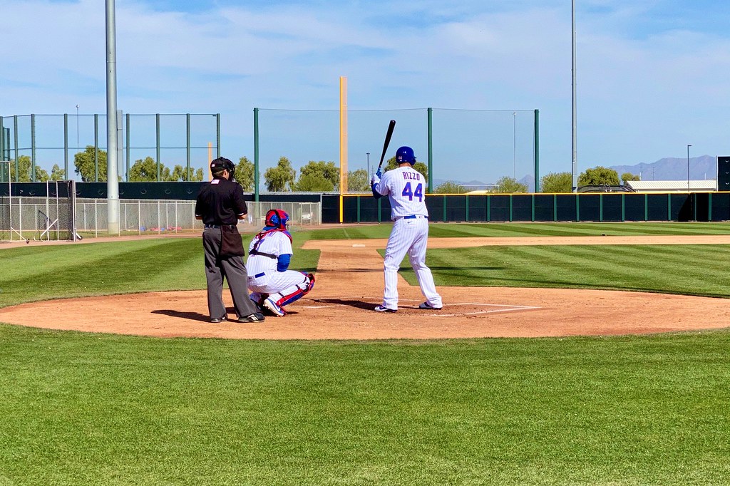 Cubs Baseball Photo of chicago and springtraining and Anthony Rizzo