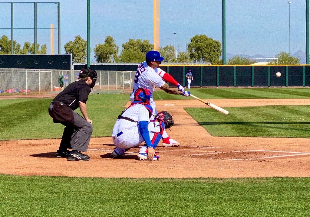 Chicago Sports Baseball Photo of chicago and cubs and springtraining and Javy Baez