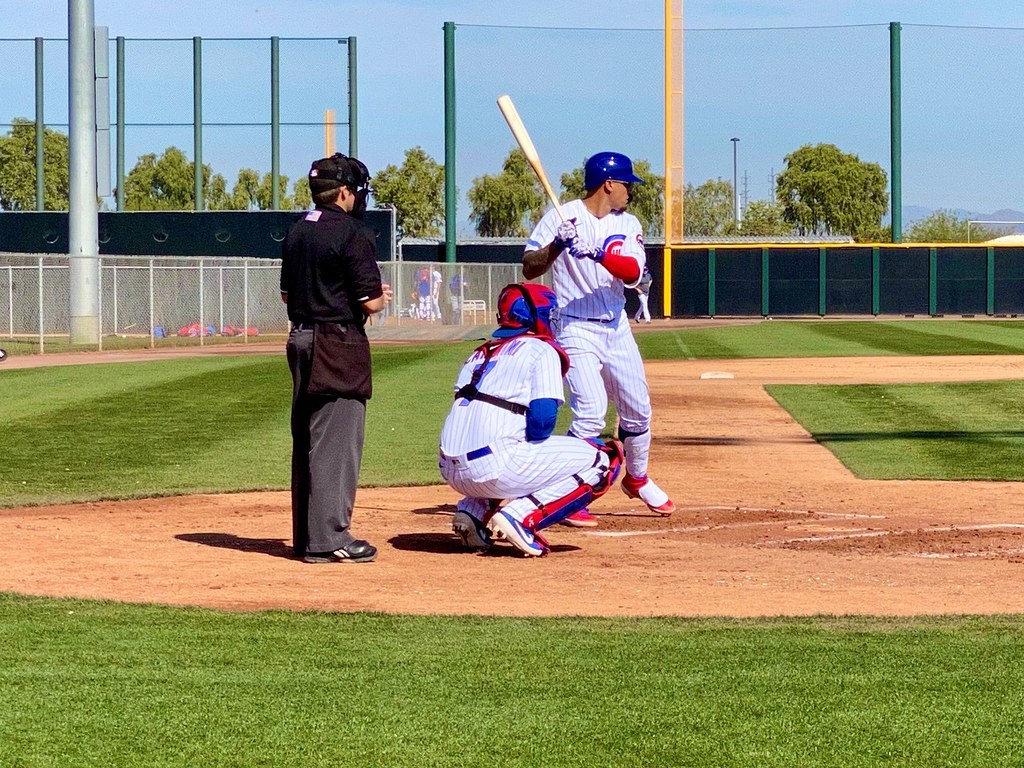 Chicago Sports Baseball Photo of chicago and cubs and springtraining and Javy Baez