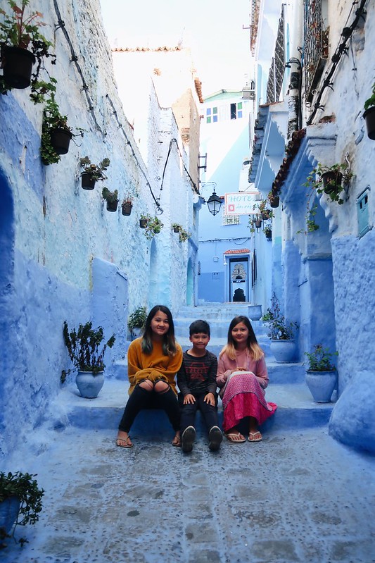Chefchaouen, Morocco's Blue City.