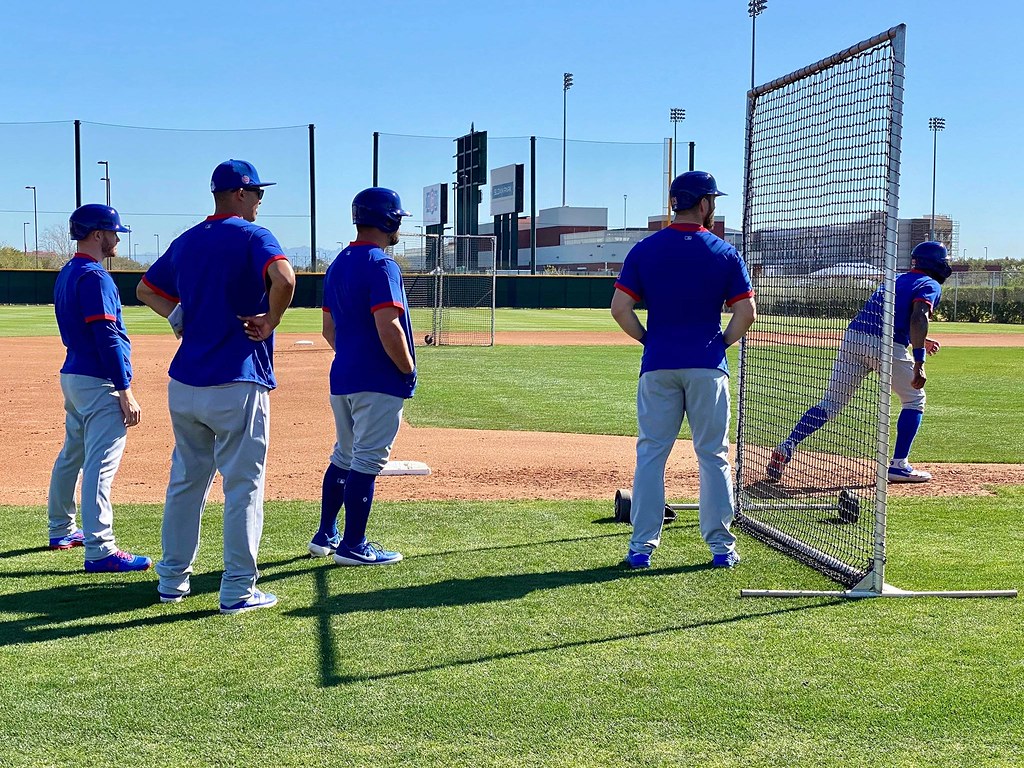Bulls Baseball Photo of chicago and cubs and springtraining and Kyle Schwarber and Jason Heyward and stevensouza and Ian Happ