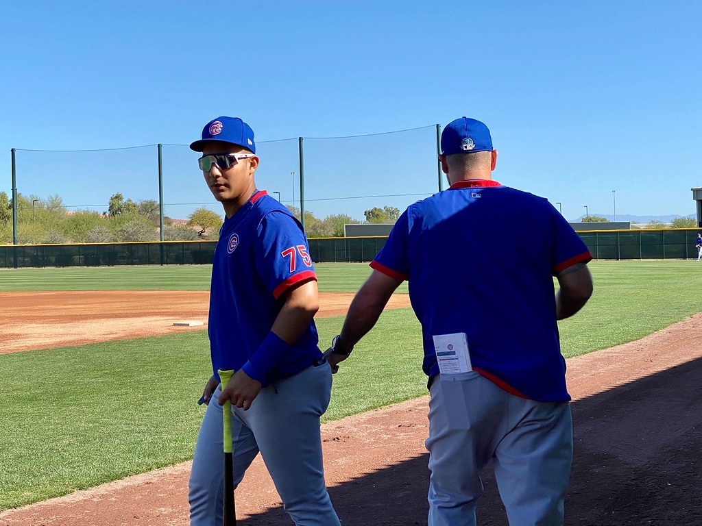 Cubs Baseball Photo of chicago and springtraining and Miguel Amaya