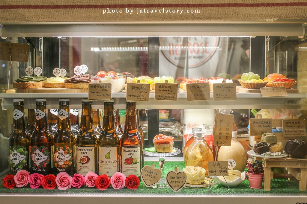Her Rose 玫瑰系列甜點專賣店 粉紅小屋內的鄉村童話世界，水果塔新鮮好吃【捷運中山美食】 @J&amp;A的旅行