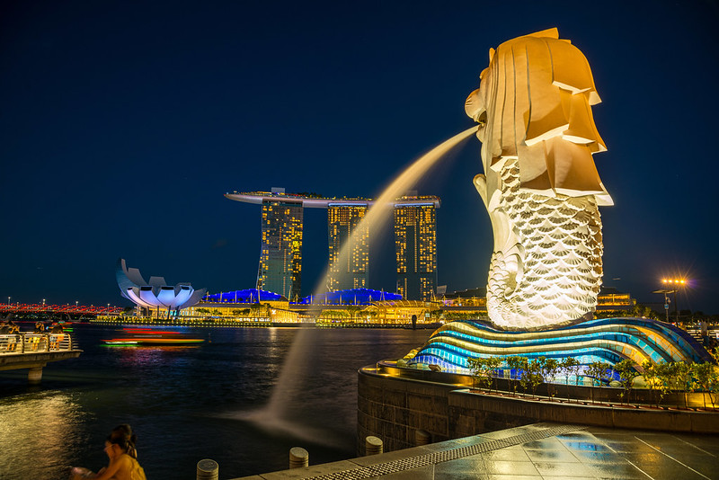 Singapore, Merlion<br/>© <a href="https://flickr.com/people/95163137@N02" target="_blank" rel="nofollow">95163137@N02</a> (<a href="https://flickr.com/photo.gne?id=49572746291" target="_blank" rel="nofollow">Flickr</a>)
