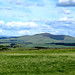 hilly view east from the Border Abbeys Way