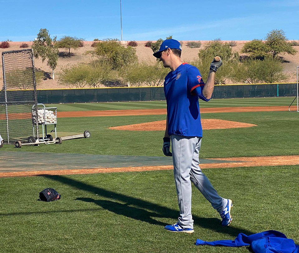 Cubs Baseball Photo of chicago and springtraining and kyle and hendricks