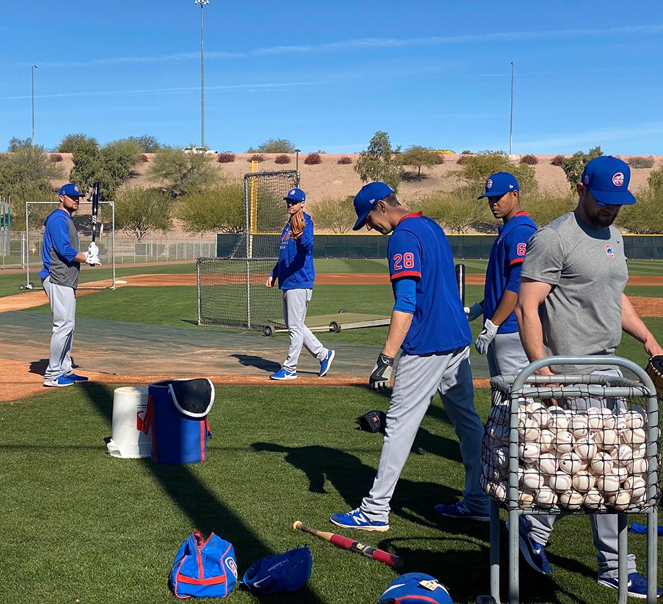 Cubs Baseball Photo of chicago and springtraining and Jose Quintana