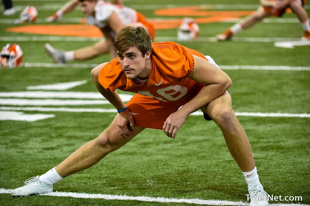 Clemson Football Photo of Will Spiers
