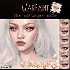 WarPaint @ TheSaturdaySale - Villainous eyeshadow