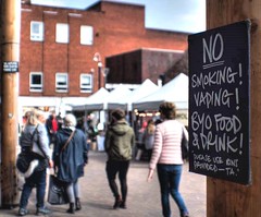 Altrincham Market - No Vaping