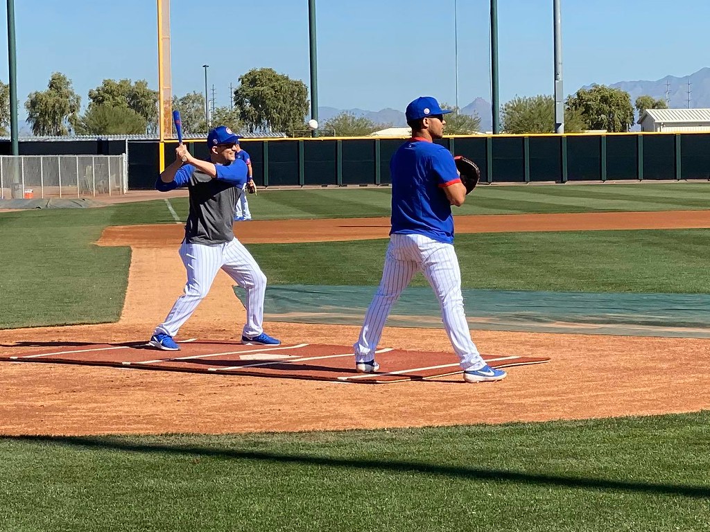 Cubs Baseball Photo of chicago and andygreen and Willson Contreras