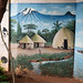 Mt Kilimanjaro mural, English Primary School, Moshi, Tanzania