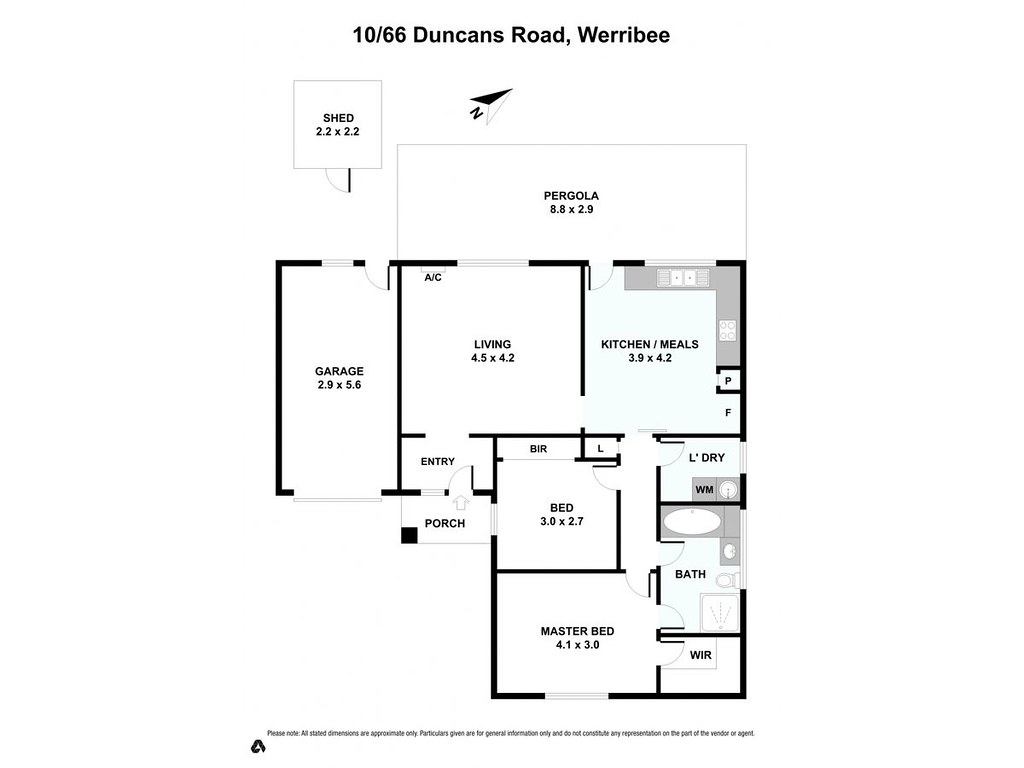 10/66 Duncans Road, Werribee VIC 3030 floorplan