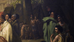 Benjamin West, Penn's Treaty with the Indians (detail)