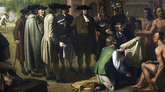 Benjamin West, Penn's Treaty with the Indians (detail)