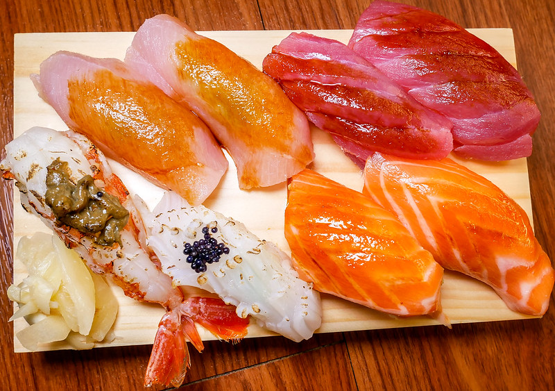 津輕丸號│科技大樓站美食│安東市場裡超值鮭魚丼與握壽司