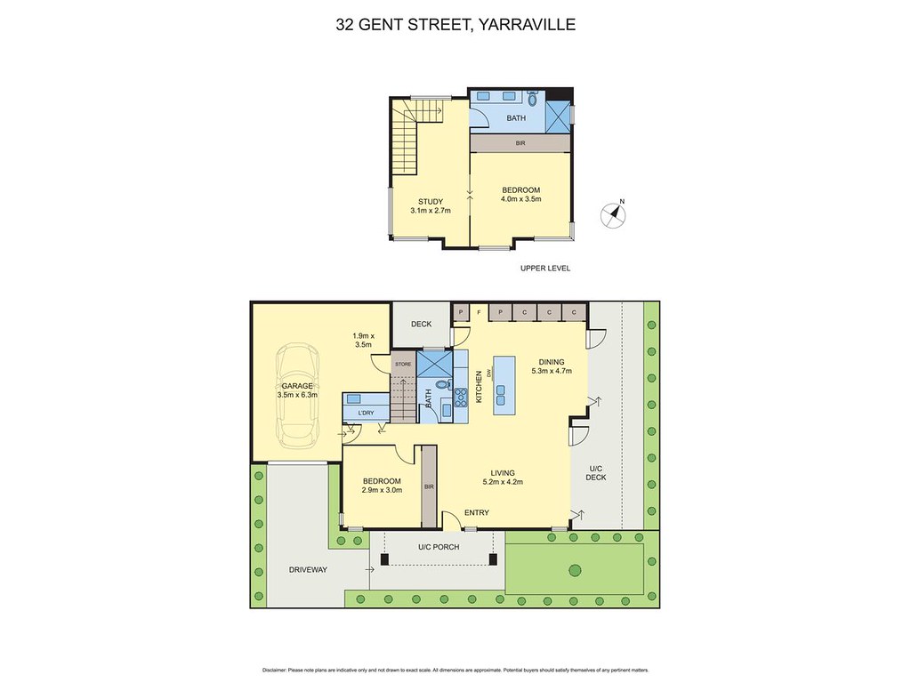 32 Gent Street, Yarraville VIC 3013 floorplan