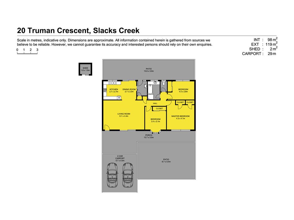 20 Truman Crescent, Slacks Creek QLD 4127 floorplan