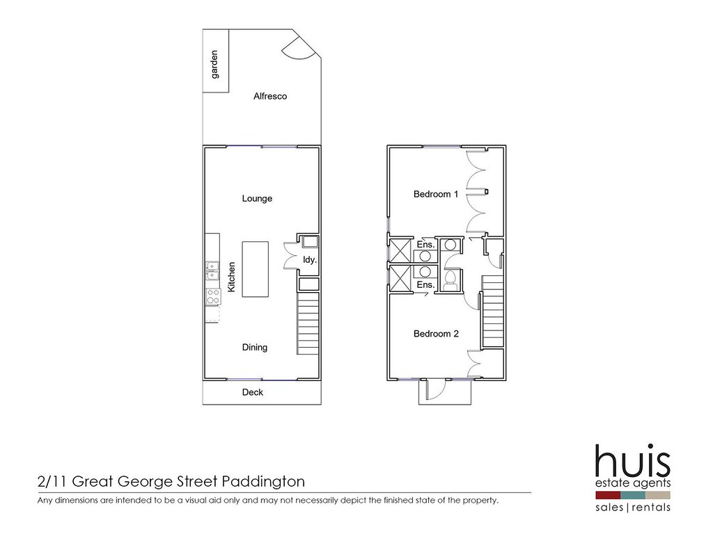 2/11 Great George St, Paddington QLD 4064 floorplan