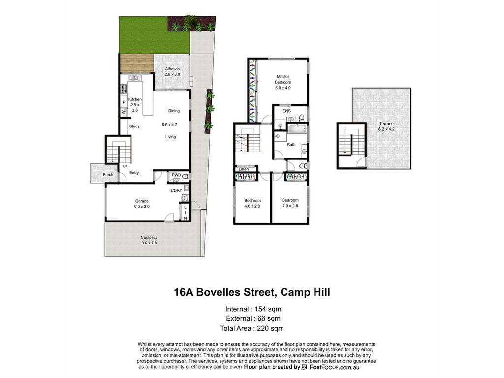 16A Bovelles Street, Camp Hill QLD 4152 floorplan