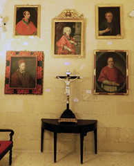 pintura de clerigos de la Catedral de Jerez de la Frontera Cadiz