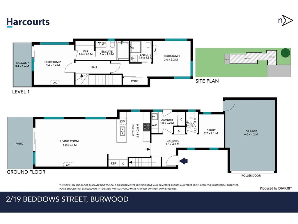 2/19 Beddows Street, Burwood VIC 3125 floorplan