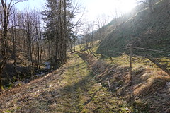 Trail from Les Prés Ronds to La Côte