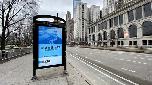 Michigan Avenue in the Loop, CDPH Ad to by Raed Mansour, on Flickr