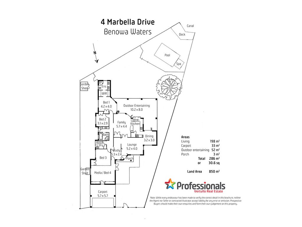 4 Marbella Drive, Benowa Waters QLD 4217 floorplan