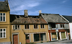 Øvre Bakklandet etter brann (1982)
