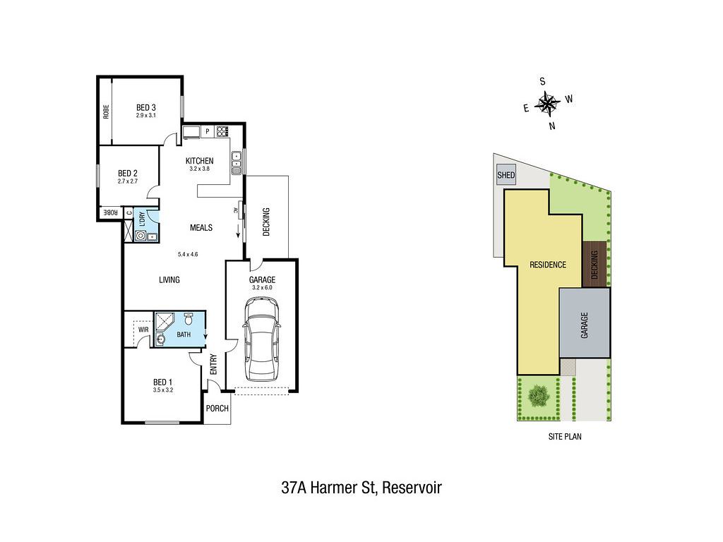 37A Harmer Street, Reservoir VIC 3073 floorplan