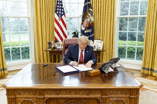 President Trump Signs The Supporting Old by The White House, on Flickr