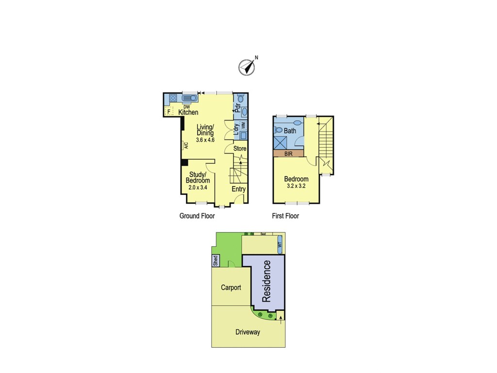 3/46 Elder Street, Watsonia VIC 3087 floorplan