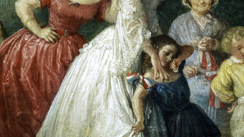Lily Martin Spencer, The Home of the Red, White, and Blue (detail)