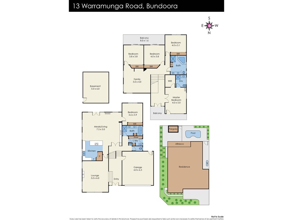 13 Warramunga Road, Bundoora VIC 3083 floorplan