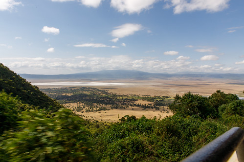 Coming out of Ngorongoro