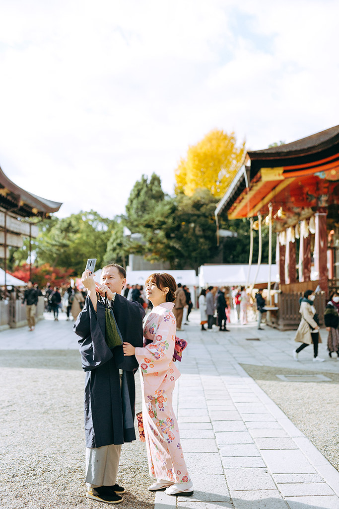 自助婚紗,京都婚紗,便服婚紗,婚紗照,女攝影師,自然風格,自然風格婚紗,旅拍,京都,雙子小姐