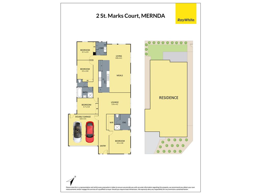 2 St Marks Court, Mernda VIC 3754 floorplan