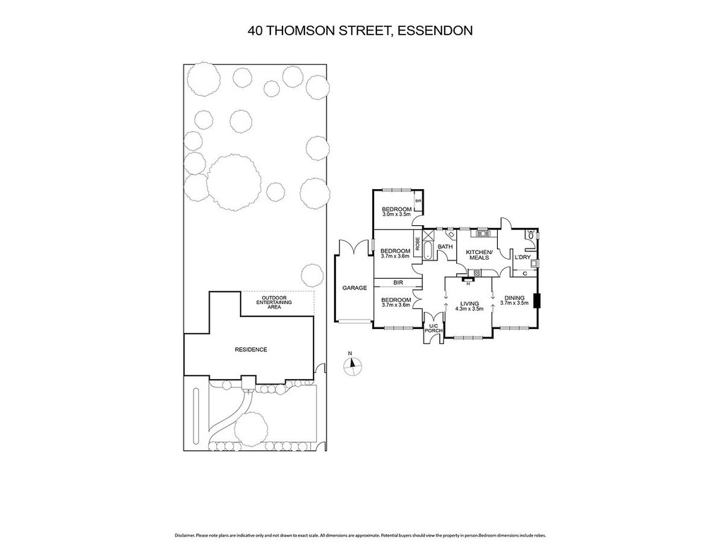 40 Thomson Street, Essendon VIC 3040 floorplan